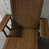 50s Wicker Lounge chair