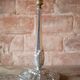 Art Deco table lamp, living room lamp, floral lamp base