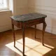 Console Table with Marble Top – 19th Century