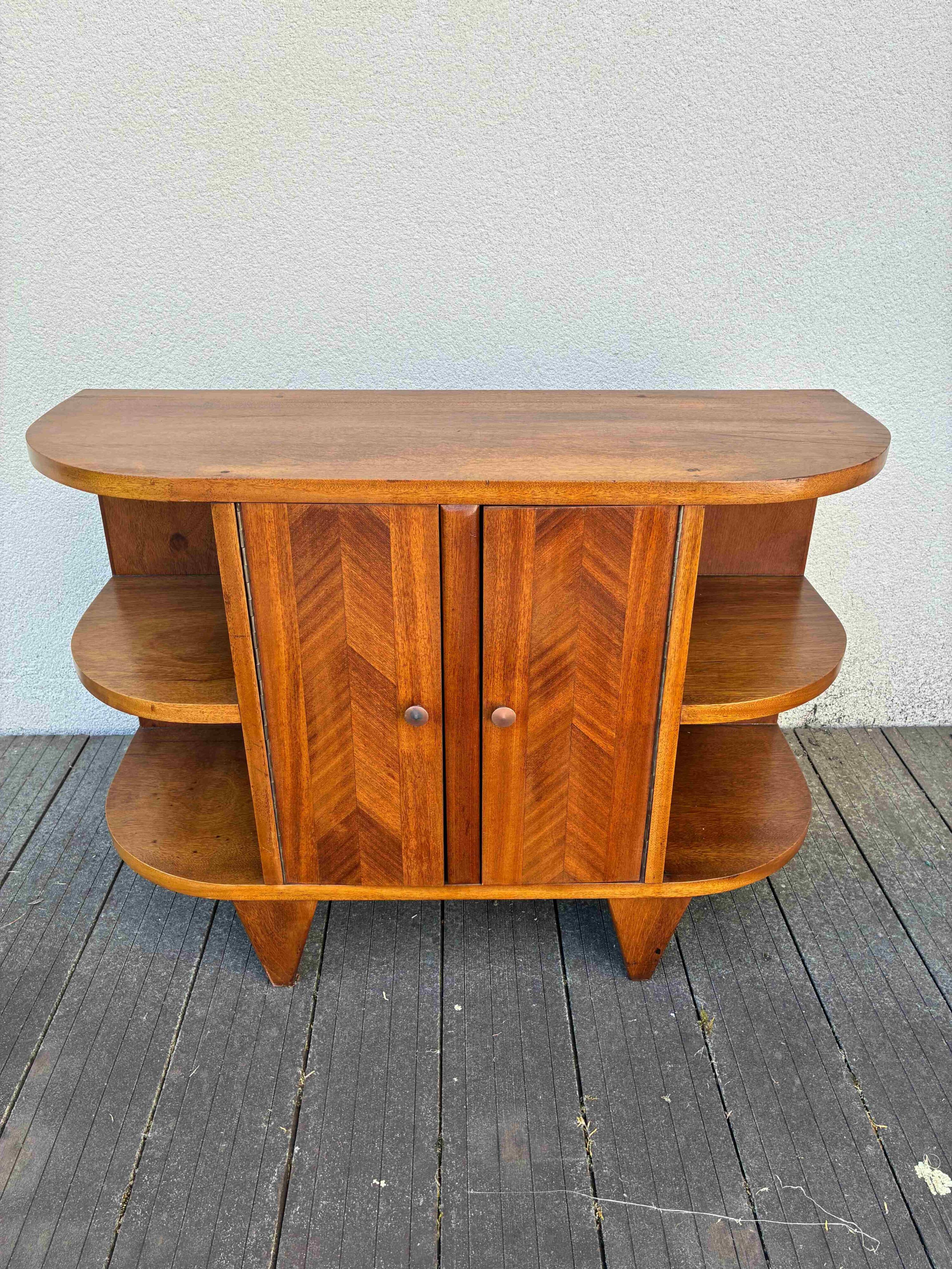 Vintage blond mahogany furniture