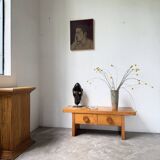 Meuble d’appoint bas style Perriand