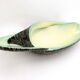 Sinuous Vintage Black, Yellow and Green Ceramic Centrepiece by Vibi, Italy