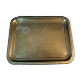 Vintage Louis style brass serving tray