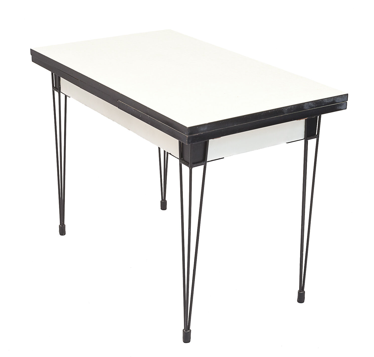 Set table and 2 chairs, formica, 1960