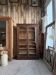 Louis-Philippe display cabinet in walnut