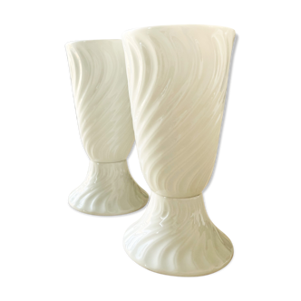 Set of 2 porcelain mazagrans