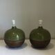 Pair of vintage ceramic lamps