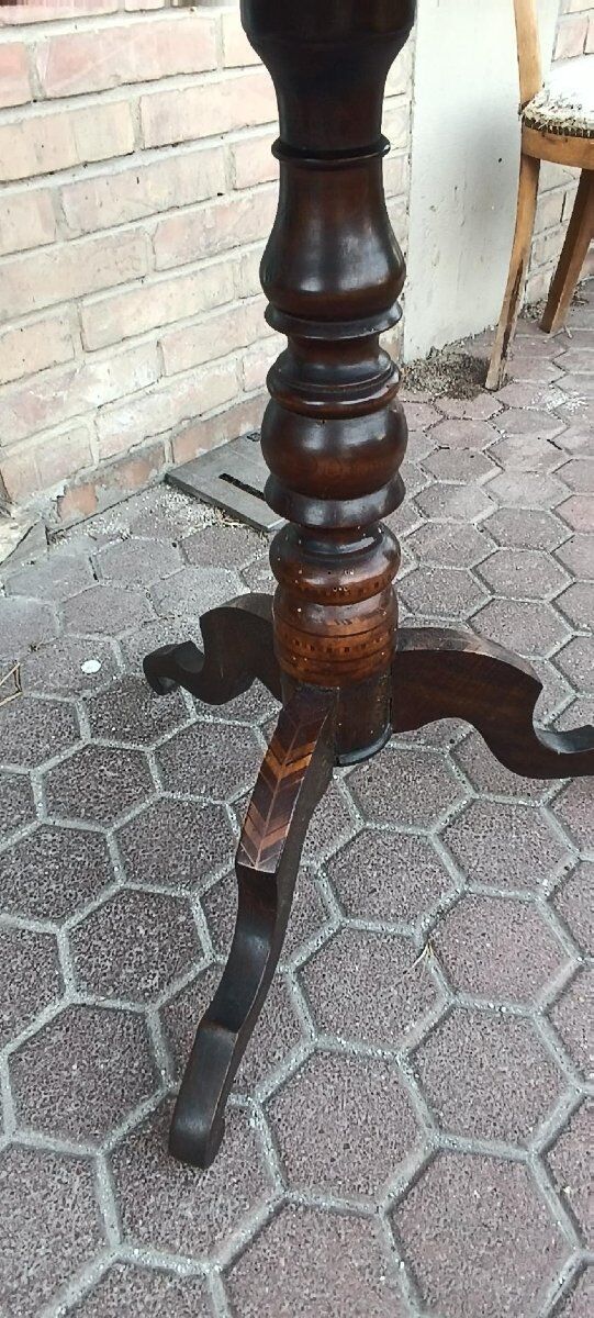 Table ancienne incrustée, jeu de dames, jeu d'échecs, Italie du XIXe siècle