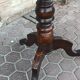 Table ancienne incrustée, jeu de dames, jeu d'échecs, Italie du XIXe siècle