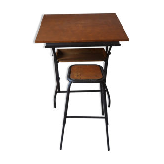 Architect's office and its vintage stool
