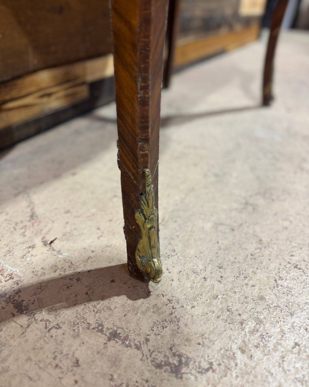Sloped desk marked in the Louis XV style