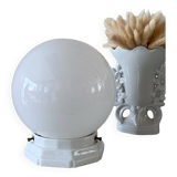 White porcelain ceiling light