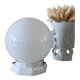 Plafonnier porcelaine blanche