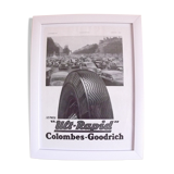 Adhesive paper poster doves-goodrich doves 1938