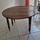 Louis Philippe round table in walnut