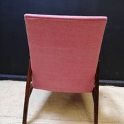 Pair of armchairs pink, czech