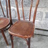 Set of 6 chairs Bistro mismatched