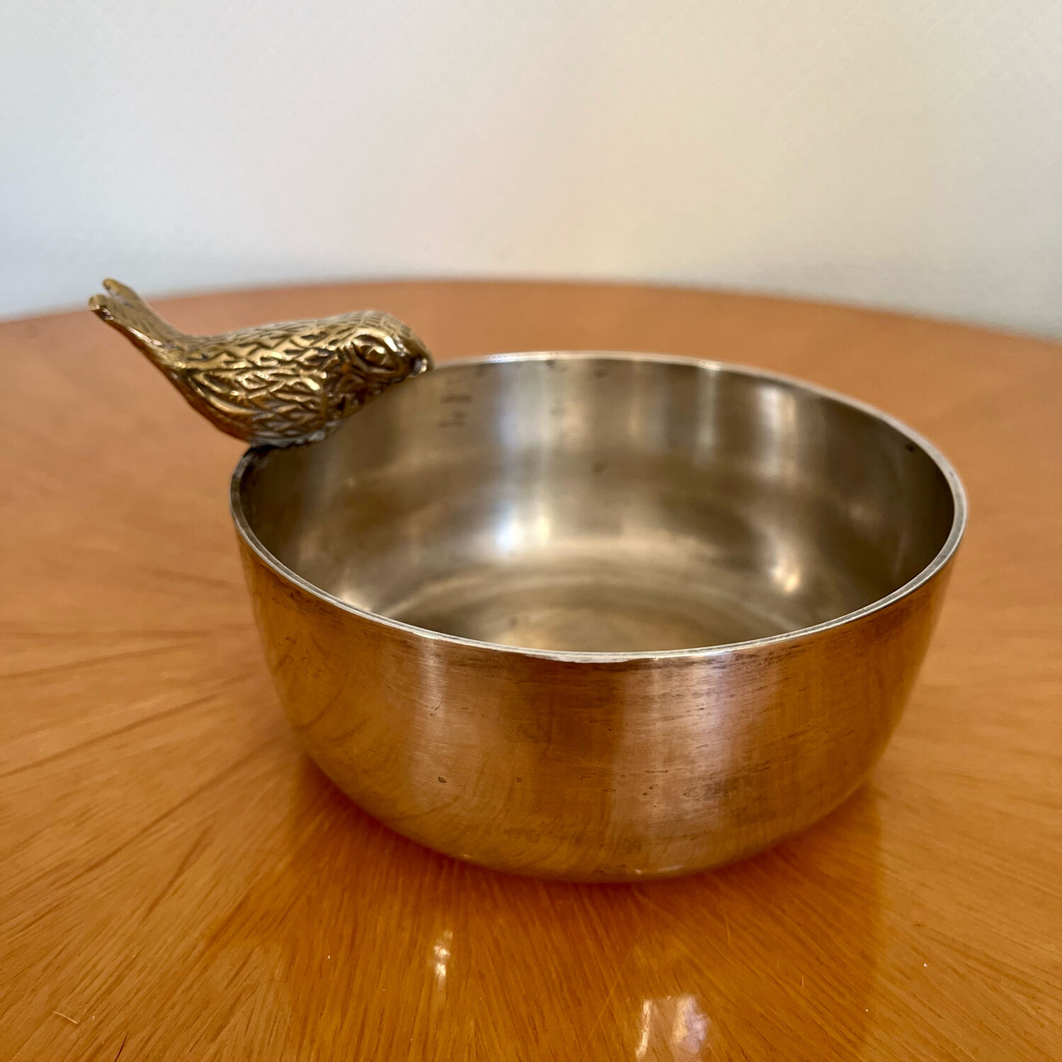 Antique silver metal cup