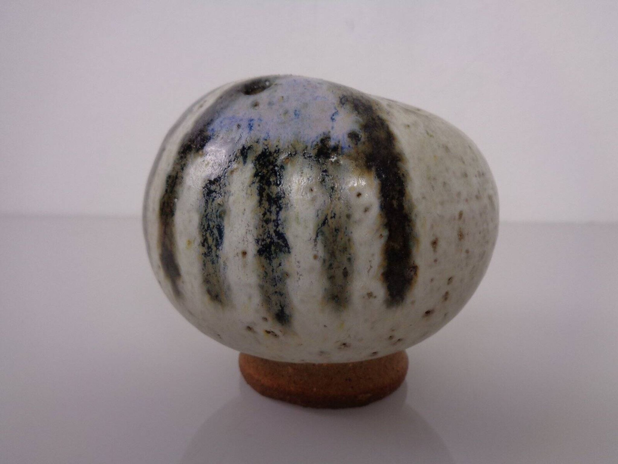 Small Danish studio ceramic vase, 1960s