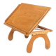 Plateau pupitre pliable en bois