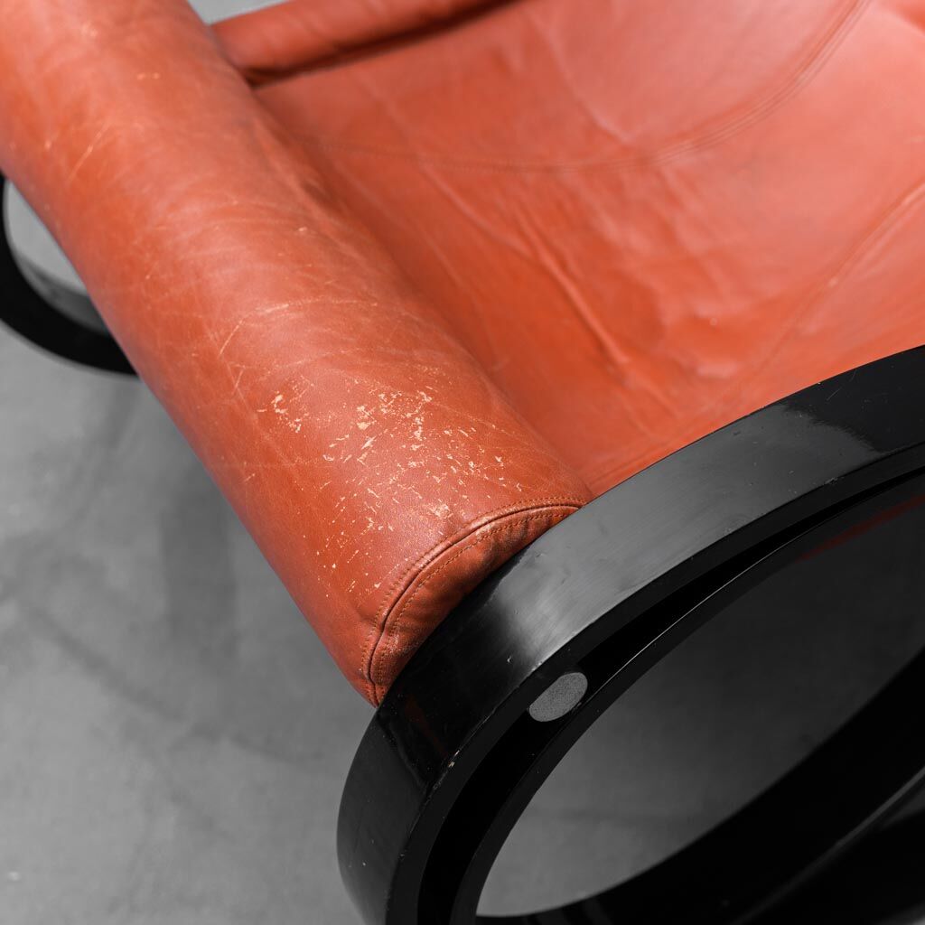 Rocking chair Sgarsul Gae Aulenti, Poltronova 60