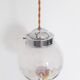 Vintage pendant lamp - Globe glass Mazzega Murano - 70s