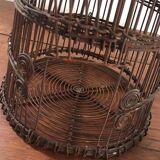 Old iron dome-shaped cage