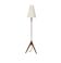 Lampadaire scandinave en teck, années 1950/60.