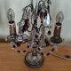 Pair of candelabra lamps