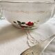 Old earthenware tureen made in France by Sarreguemines