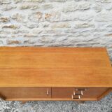 Chest of drawers buffet compass feet