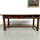 Farmhouse table, solid oak, 20th century.