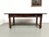 Farmhouse table, solid oak, 20th century.