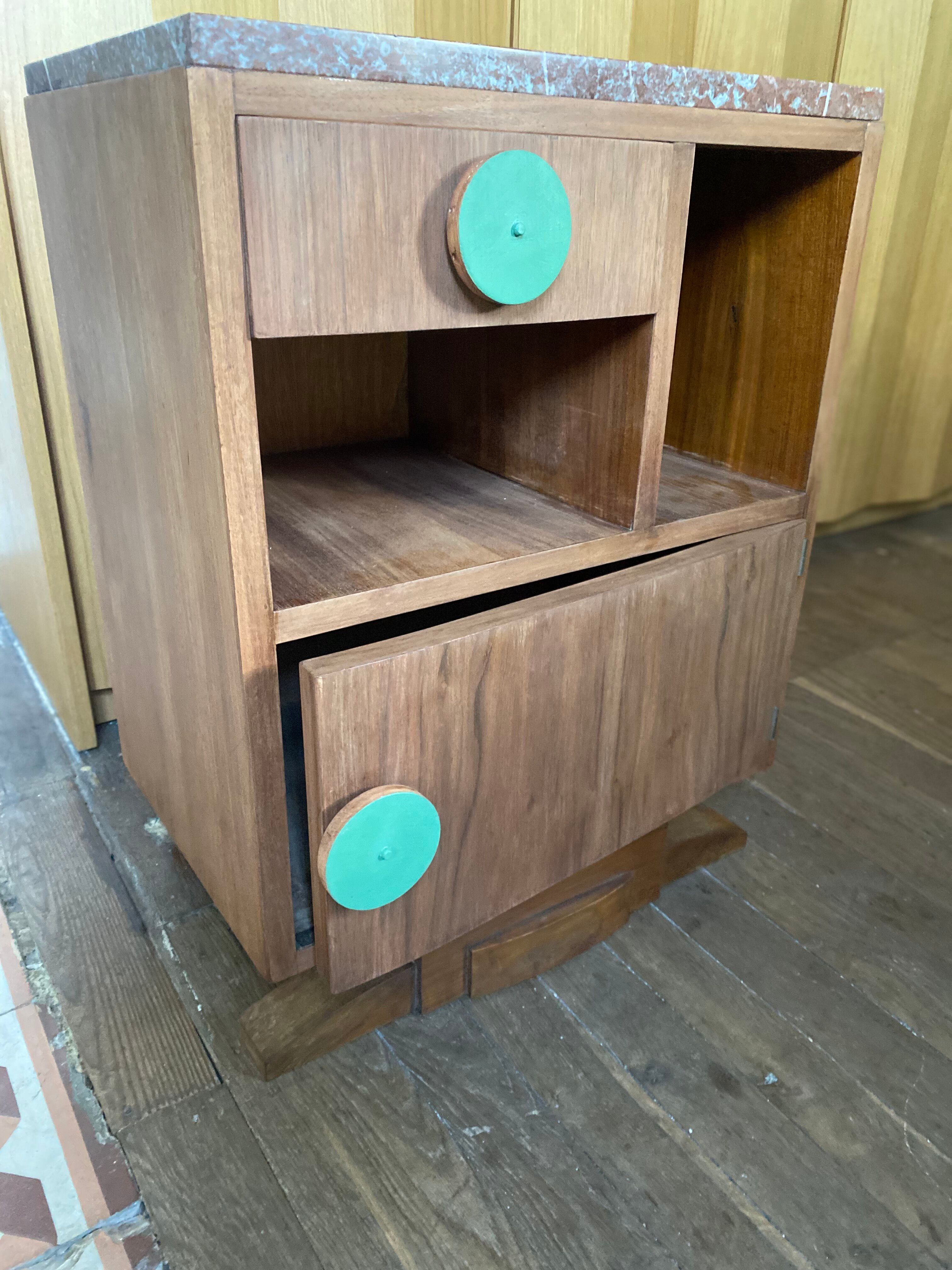 Art Deco bedside table