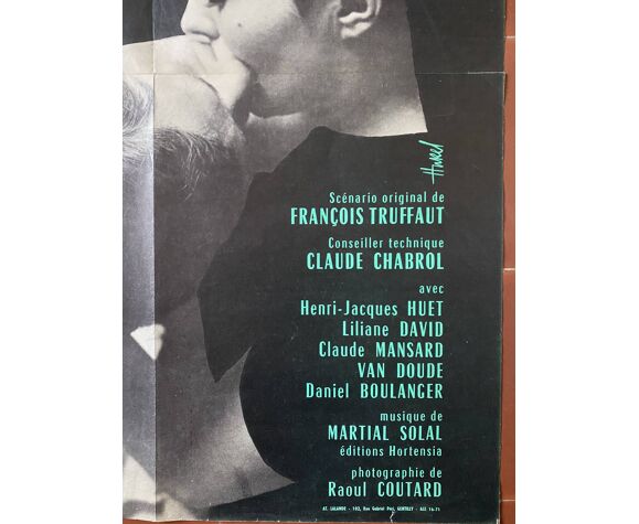 Affiche Cinema A Bout De Souffle Jean Luc Godard Jean Paul Belmondo 60x80cm 1960 Selency Affiche Cinema A Bout De Souffle Jean Luc Godard Jean Paul Belmondo 60x80cm 1960 Selency