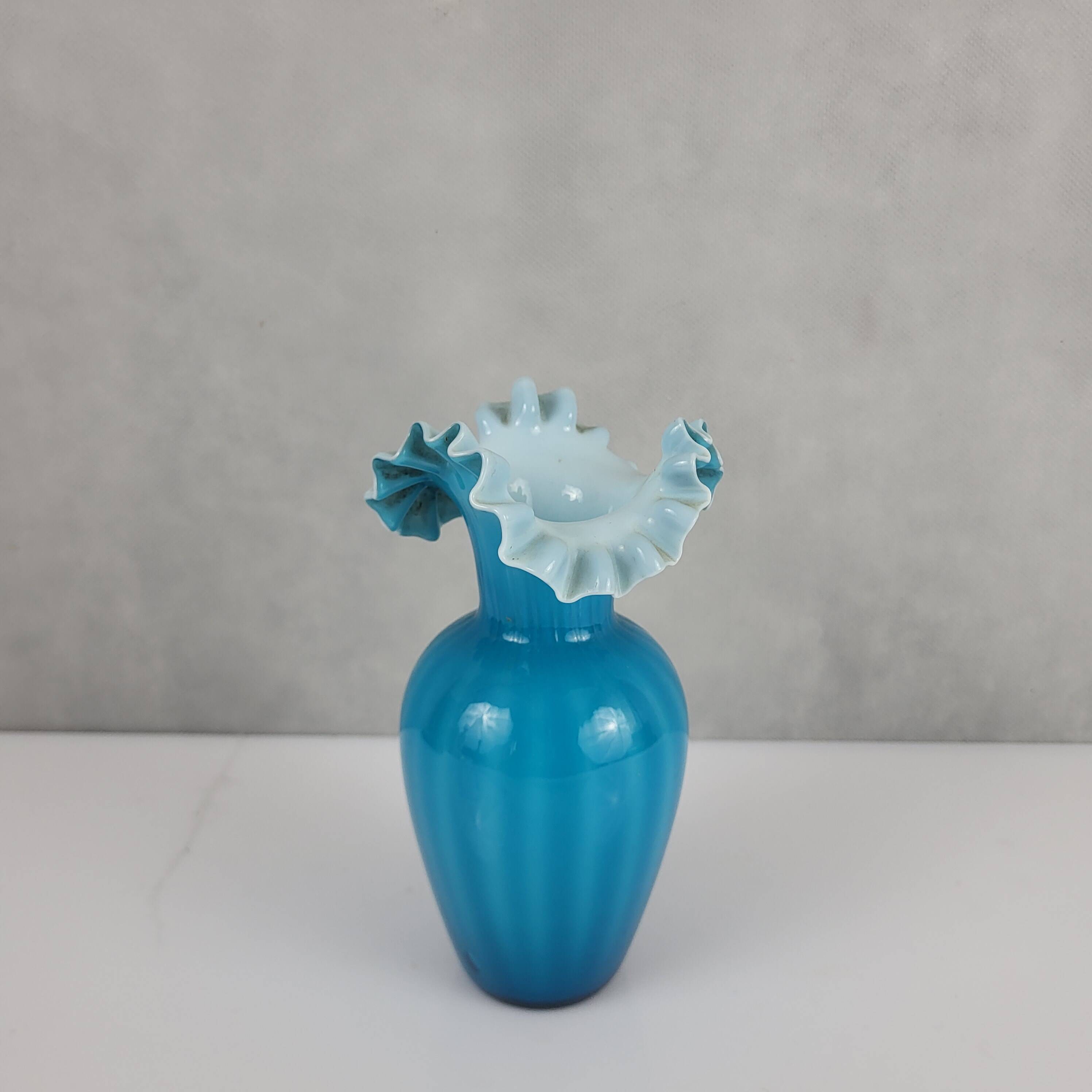 Blown glass vase