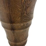 Vintage umbrella holder wooden basket storage 1960 minimalist design