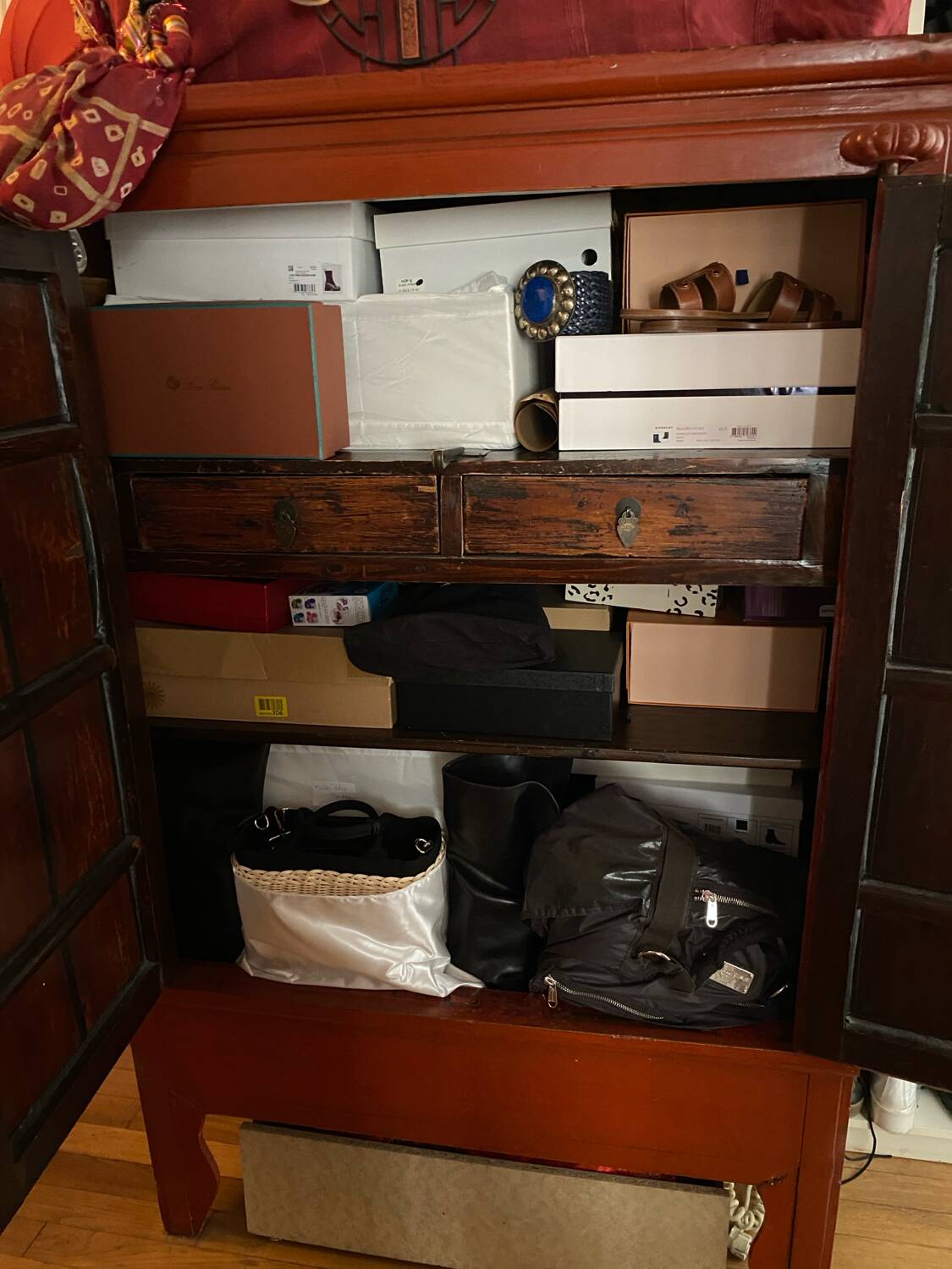 Chinese wardrobe