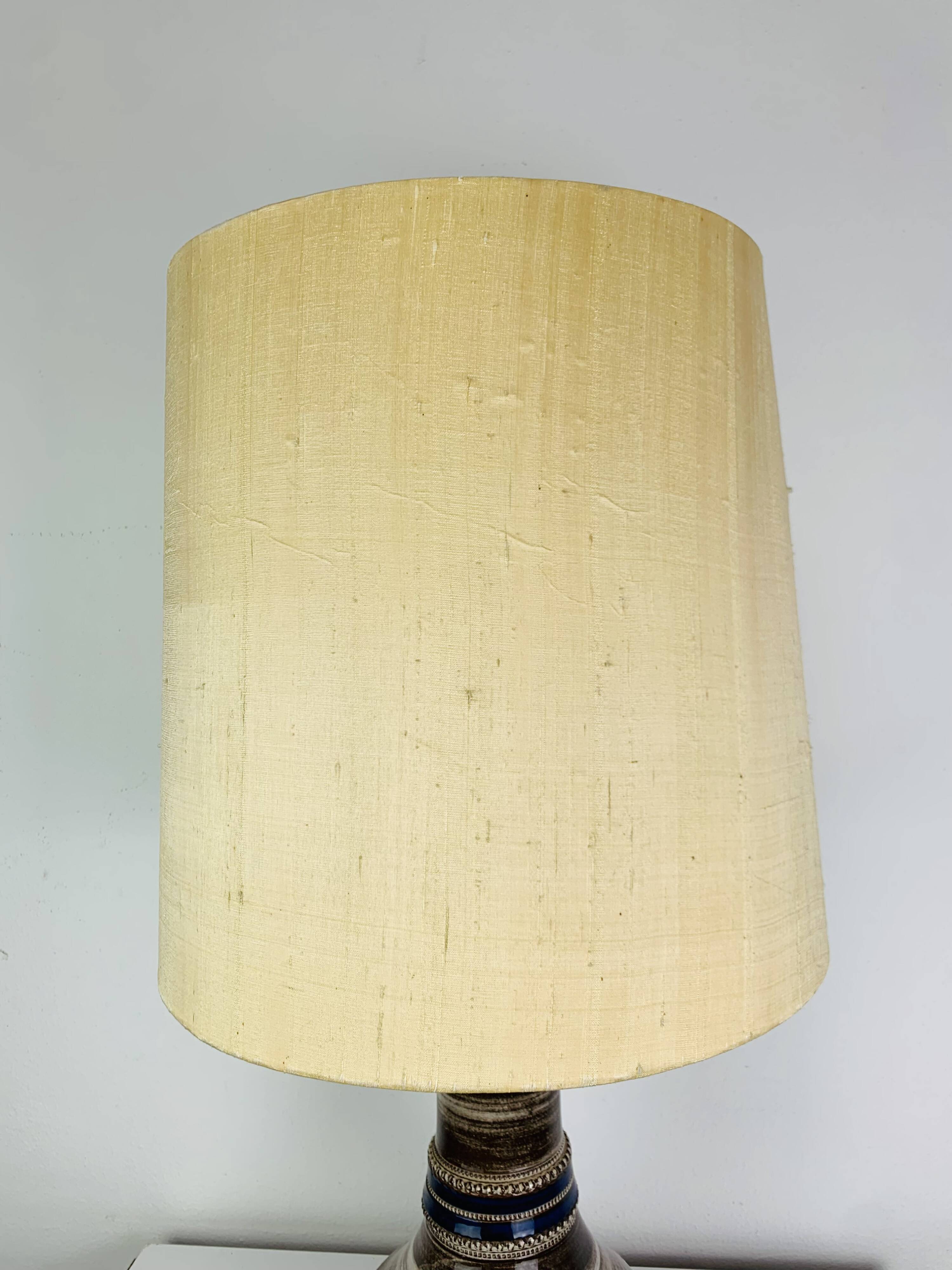 Lampe céramique Kohler Biel années 60, Suisse