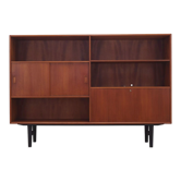 Teak bookshelf, Danish design, 1970s, by Erik Jensen, produced by Westergaards.