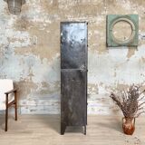 Industrial metal locker room