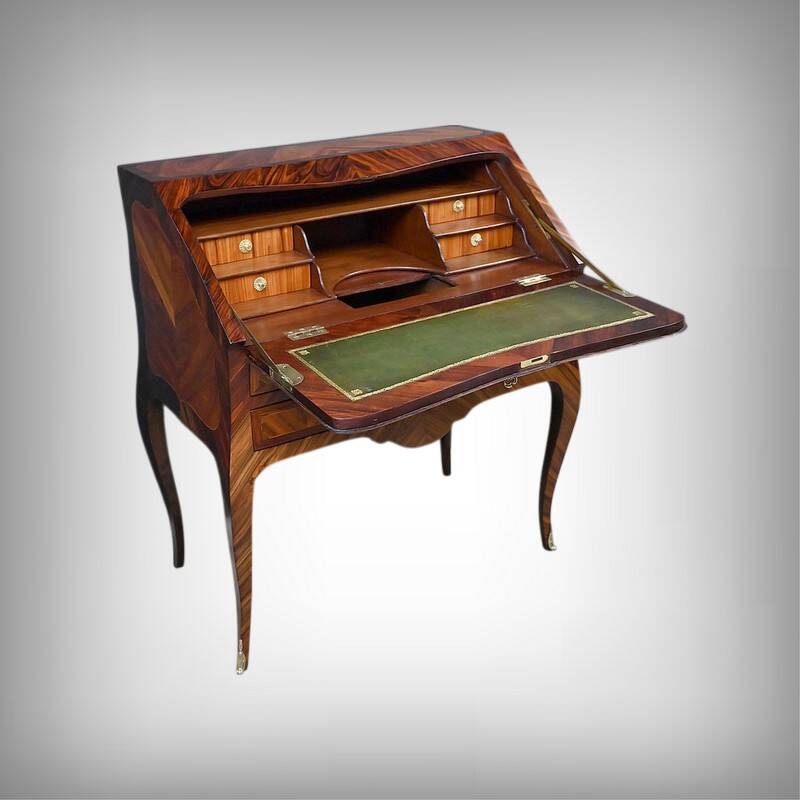 Slope desk in rosewood and rosewood marquetry, Louis XV – XVIII century