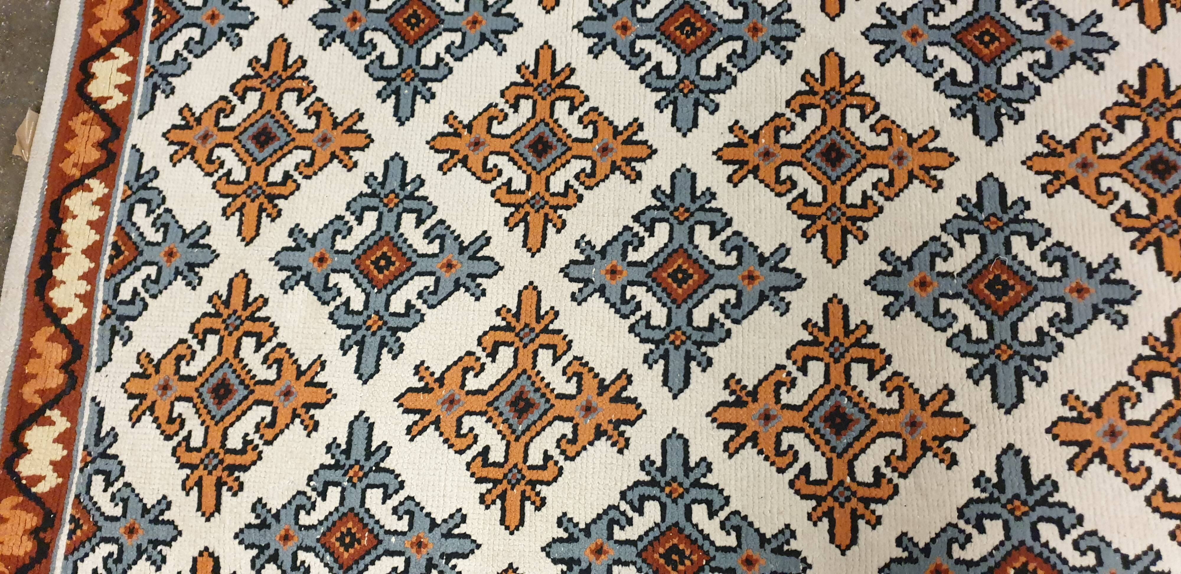 Anatolian oriental wool velvet rug