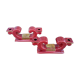 pair of ceramic candle holders 50s