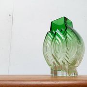 Vintage Finnish glass vase by Kaj Blomqvist for Kumela