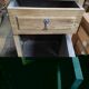 Extra furniture solid wood drawer door aero-gummed cerusé
