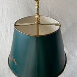 Lucien Gau's gilded bronze water bottle lamp Directoire style, 20th century