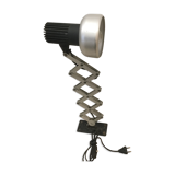 Industrial accordion wall light
