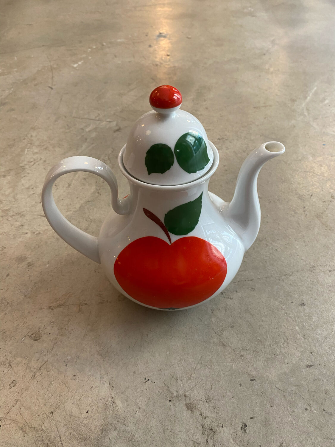Porcelain teapot