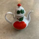 Porcelain teapot